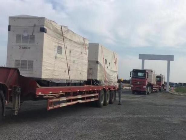 中化建文萊石油援建項(xiàng)目(800KW-靜音箱×10)